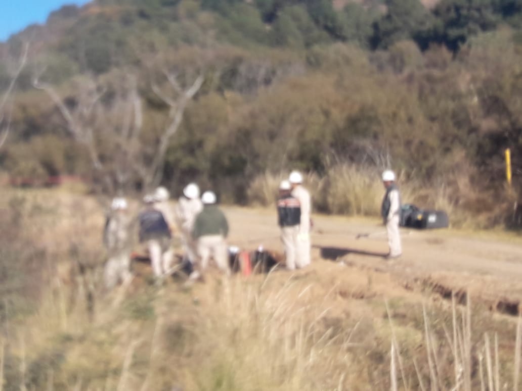 Con quema controlada buscan sofocar fuga de gas en Tlahuapan