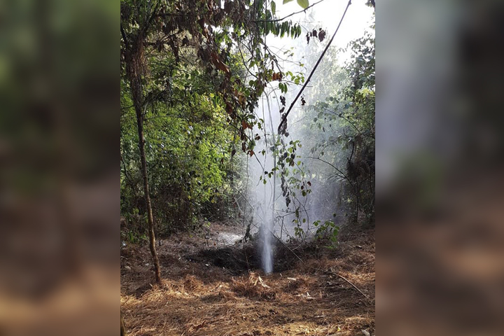 Fuga de hidrocarburo genera pánico en Huauchinango