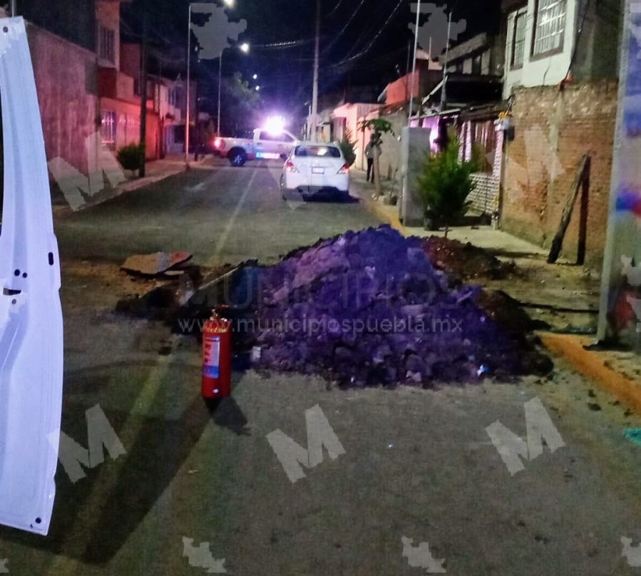 Trabajadores de Maxigas provocan fuga de gas en la colonia Tres Cruces