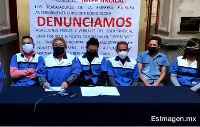 Trabajadores de Fujikura denuncian a líder sindical por agresiones físicas y verbales