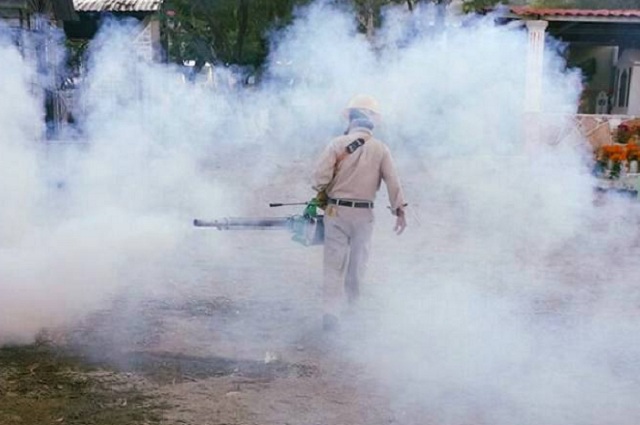 Previenen dengue, zika y chikungunya en región de Tehuacán con fumigaciones