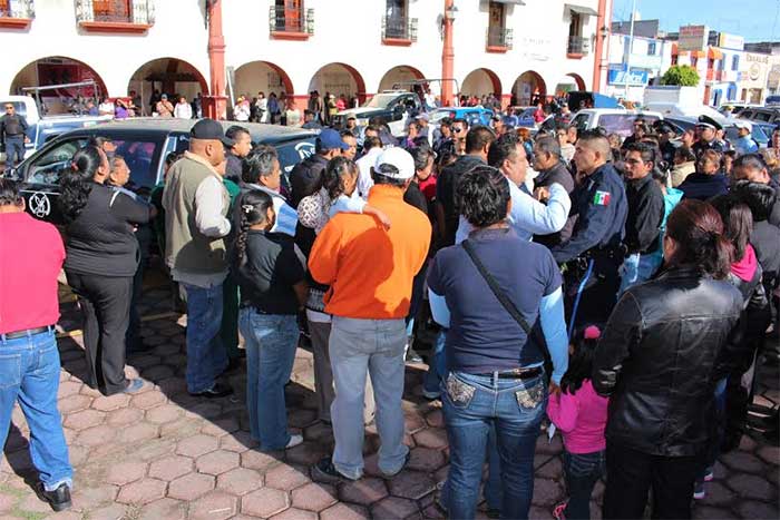 Despiden a policía de Huejotzingo muerto en accidente