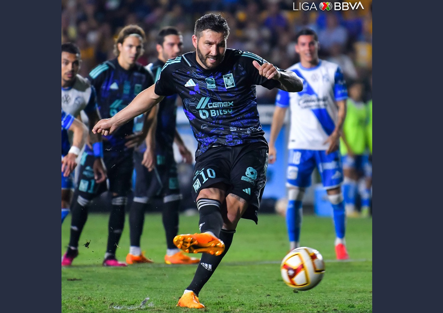 Puebla no pudo contra Gignac y los Tigres