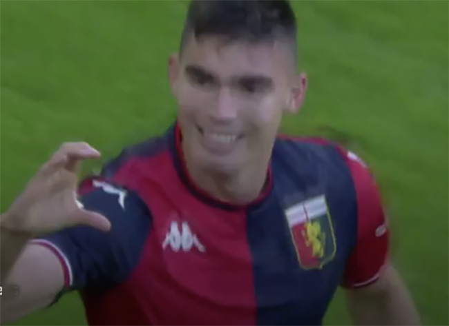 VIDEO El mexicano Johan Vásquez debutó con gol con el Genoa