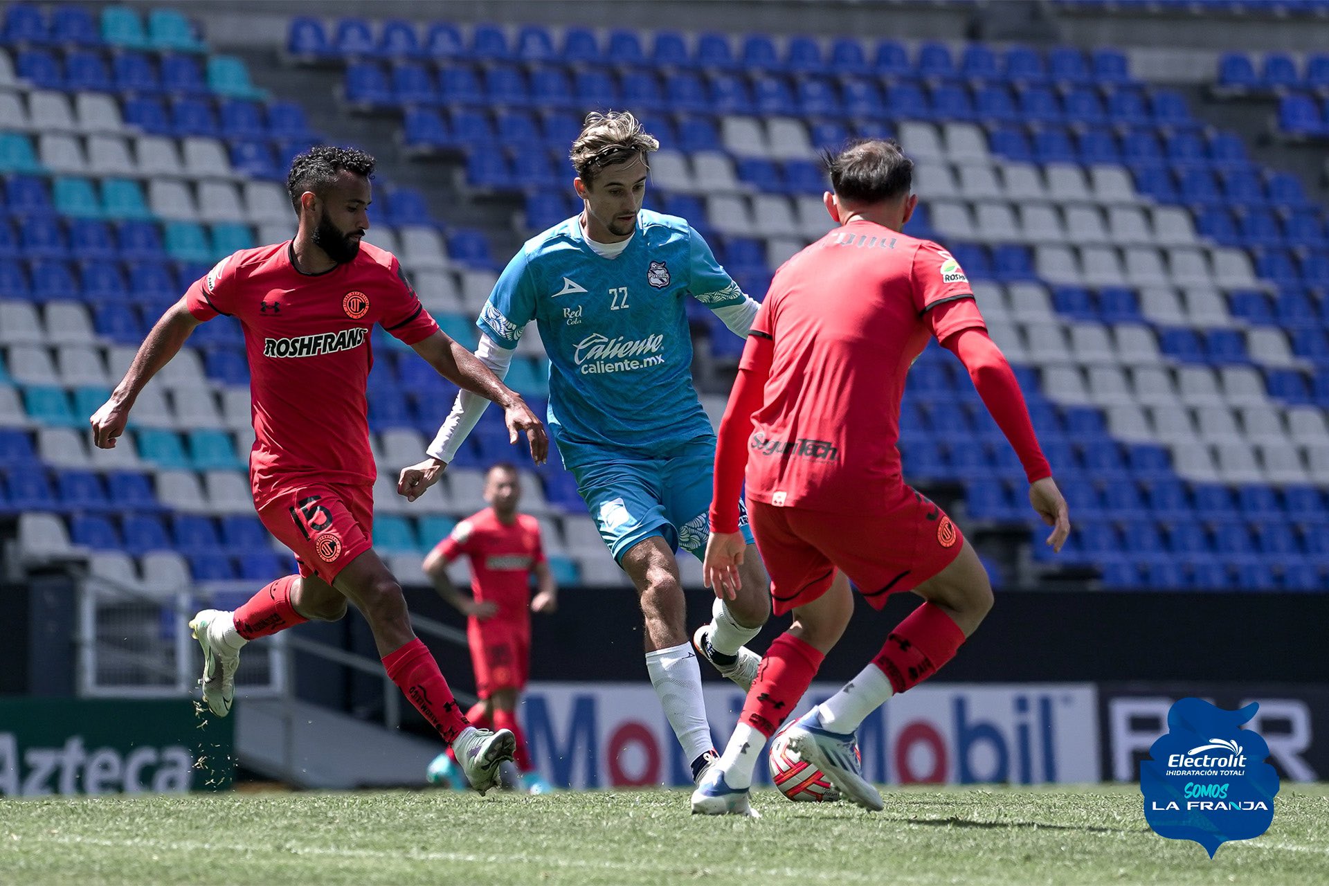 Club Puebla cierra pretemporada perdiendo contra el Toluca