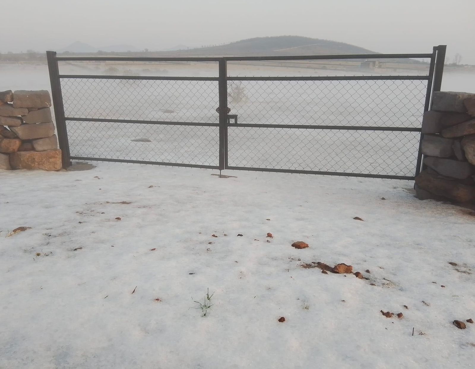 Granizada deja daños en 84 viviendas de Querétaro