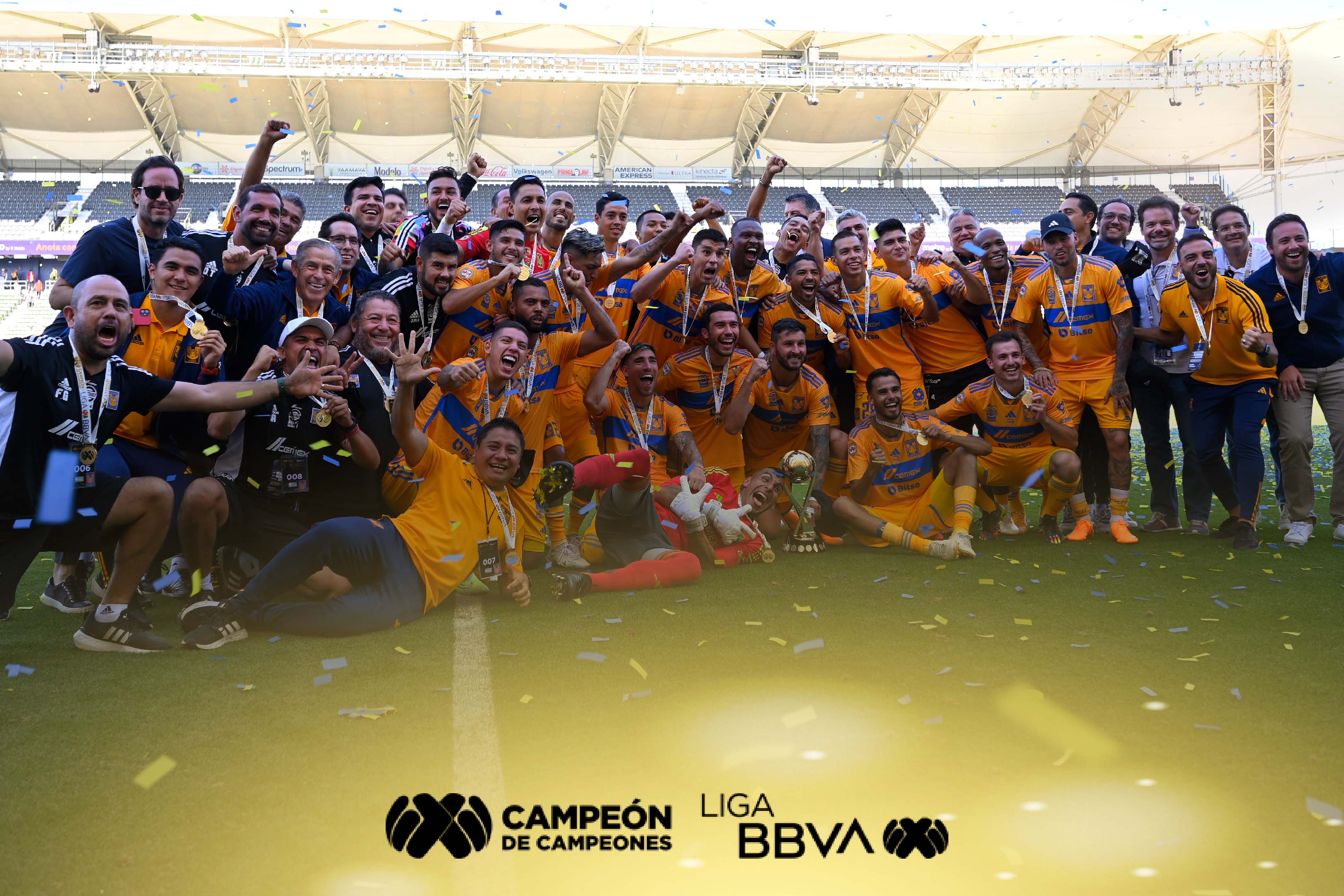 VIDEO Tigres es Campeón de Campeones 2023