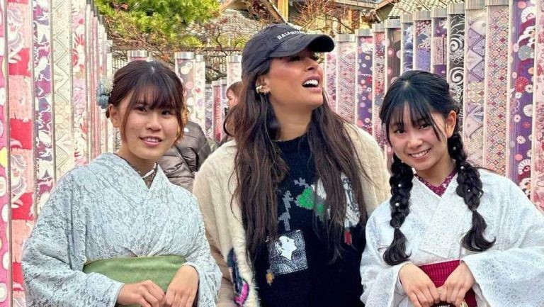 Se salvó, Galilea Montijo pasó vacaciones en Japón