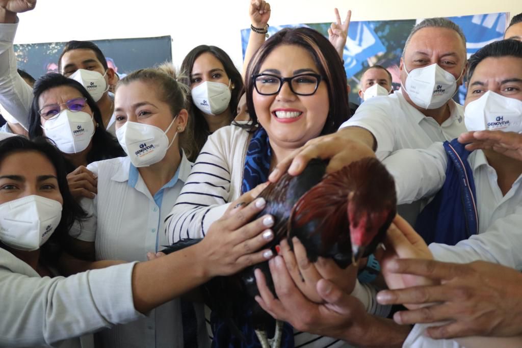 Arranca Genoveva Huerta campaña interna con discurso de unidad en AN