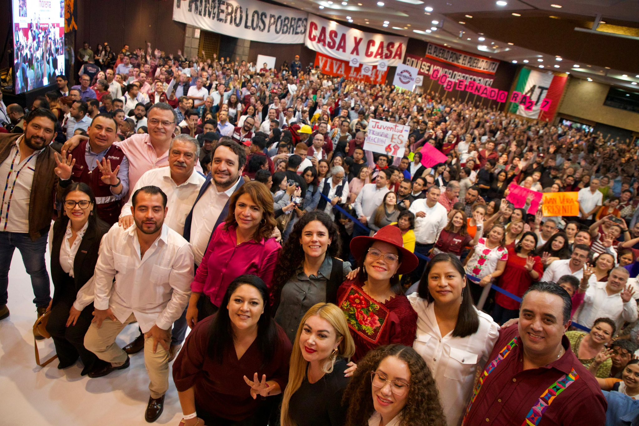 Andy López pide a morenistas cuidar el legado de su padre