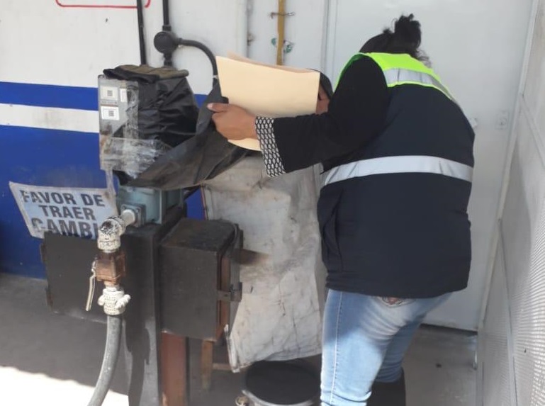 Supervisan centros de carburación en Texmelucan