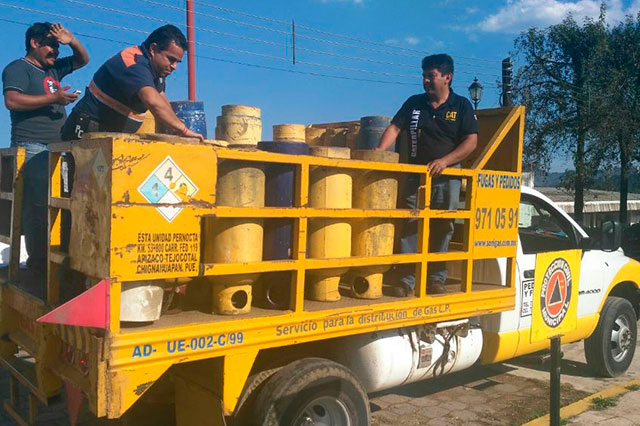 Sancionan a gaseras por irregularidades en Huauchinango