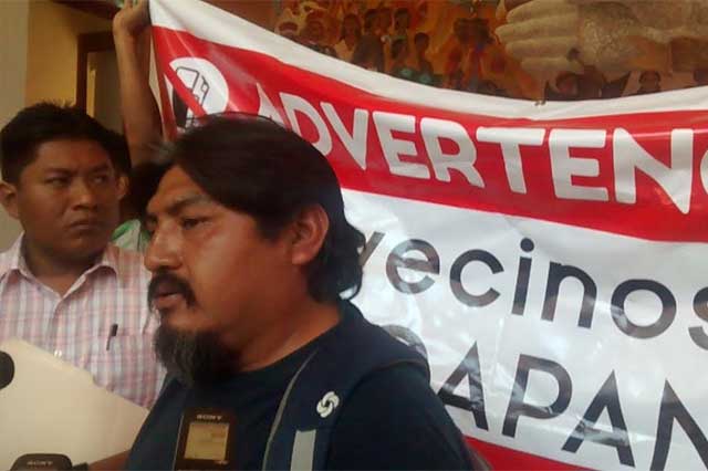 Exigen pobladores de Coapan a su ayuntamiento detener construcción de gasolinera