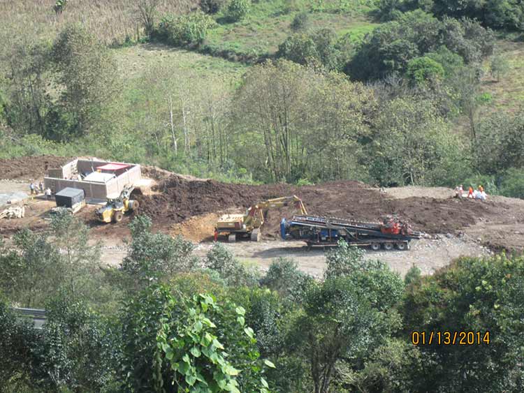 Ordena Juez suspensión de obras de Gasomex en Huauchinango