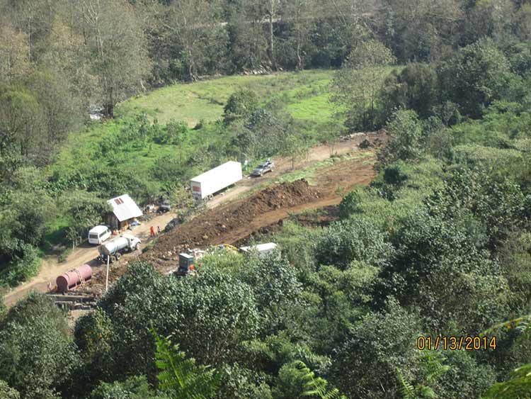 Ordena Juez suspensión de obras de Gasomex en Huauchinango