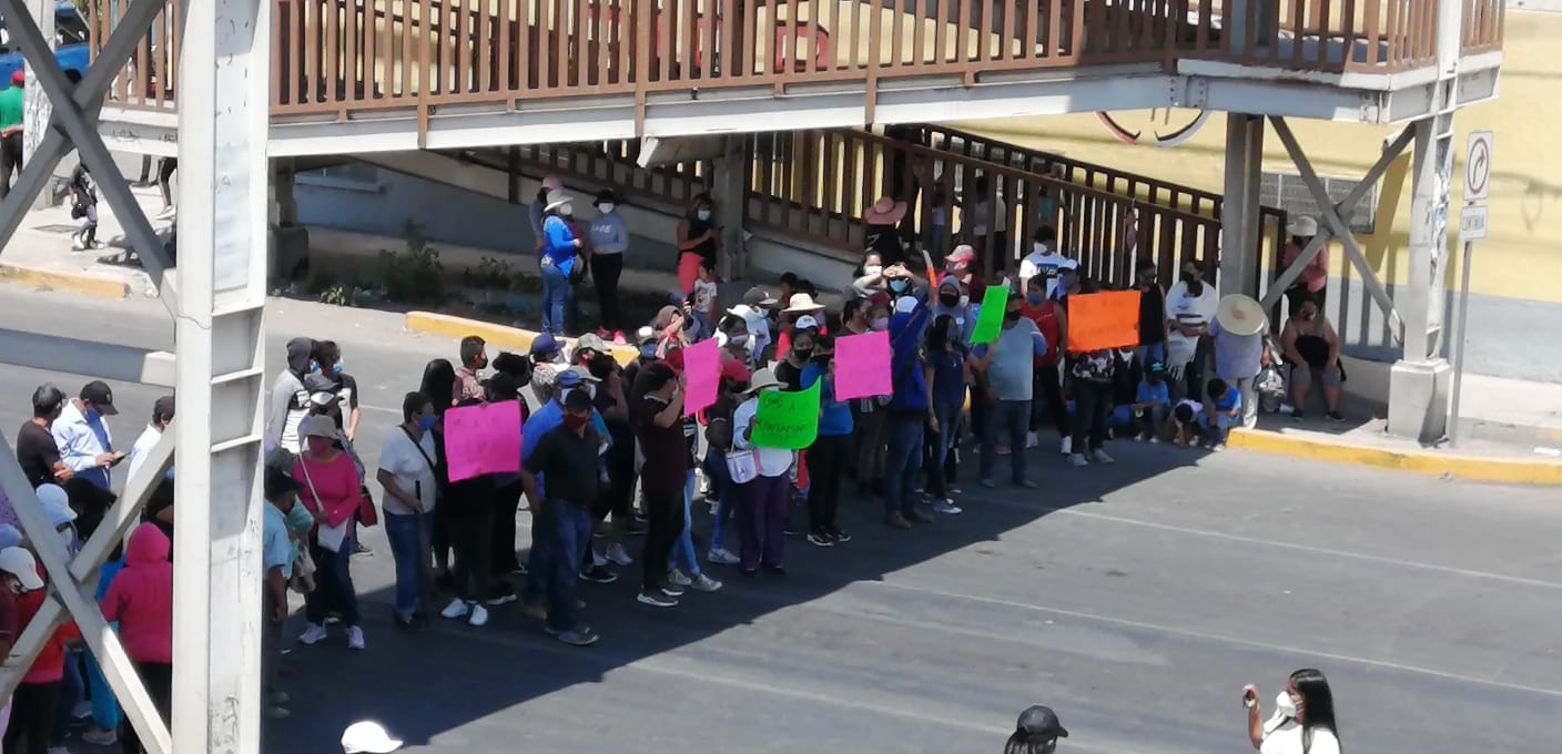 Protestan en Tehuacán por la construcción de tres gasolineras