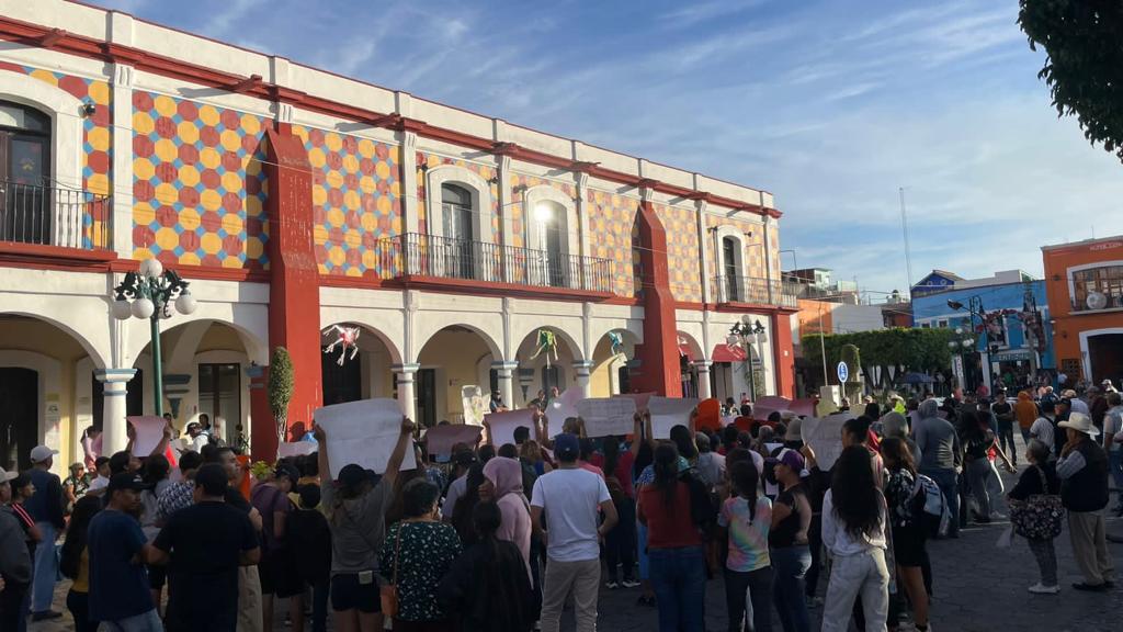 Con protesta, rechazan aumento a la tarifa de agua en Izúcar de Matamoros