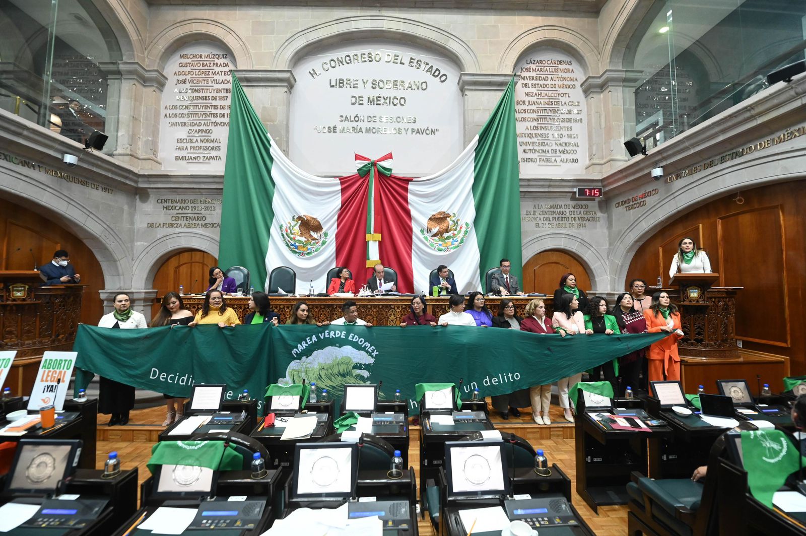 Estado de México despenaliza el aborto hasta las 12 semanas de gestación