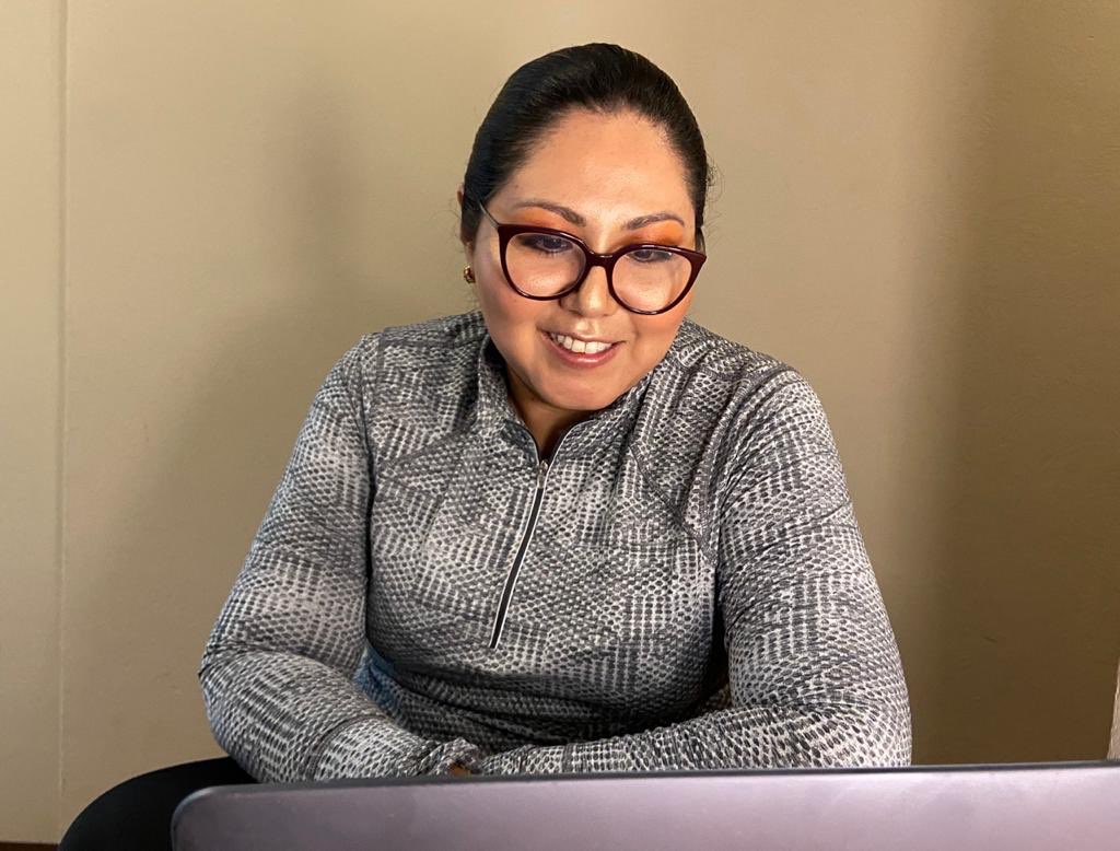 Da positivo a covid Genoveva Huerta, líder estatal del PAN en Puebla