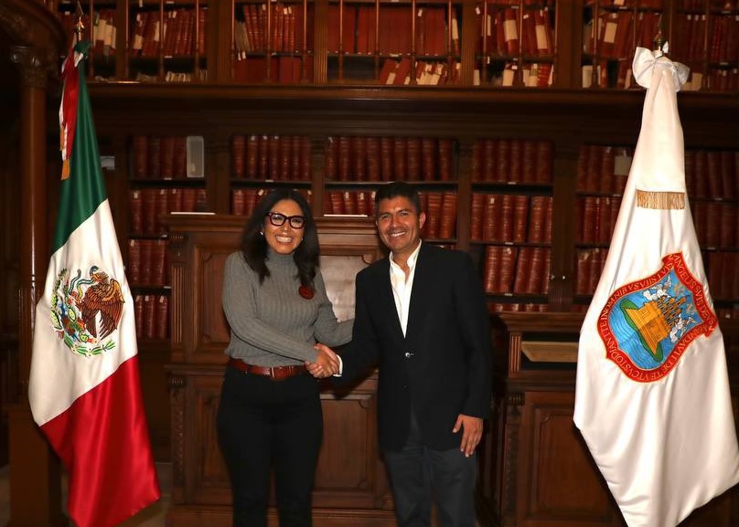 Genoveva Huerta siempre sí apoyará a Eduardo Rivera por la gubernatura