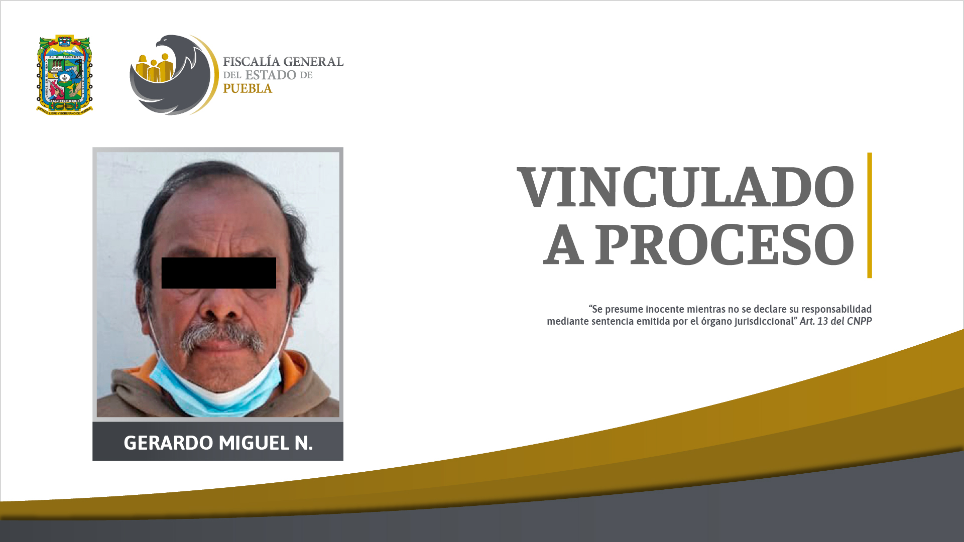 Desde 2019, Gerardo de 69 años violaba a su hija de 6 en Puebla