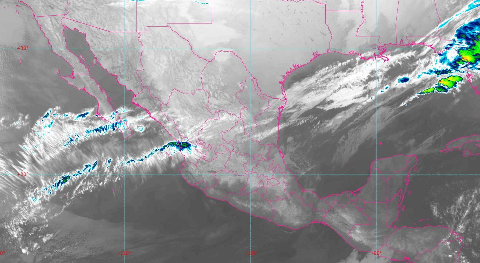 Frente frío No. 24 se desplazará sobre el oriente y sureste del país