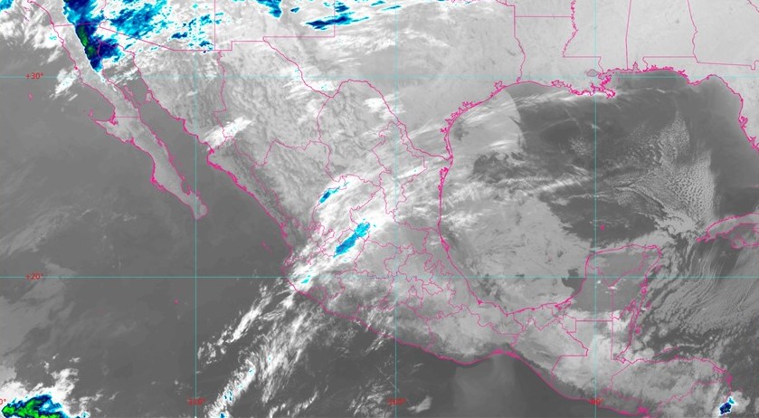 Habrá intervalos de chubascos en Baja California, Veracruz, Oaxaca y Chiapas