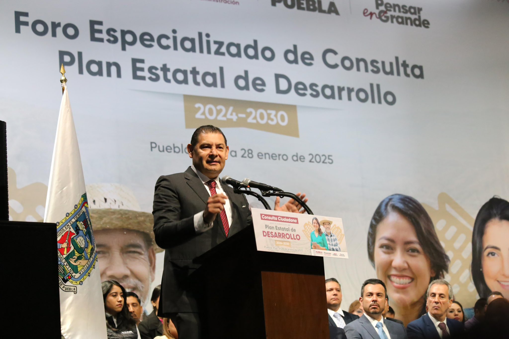 Esperan visita de Alejandro Armenta en San Andrés Cholula