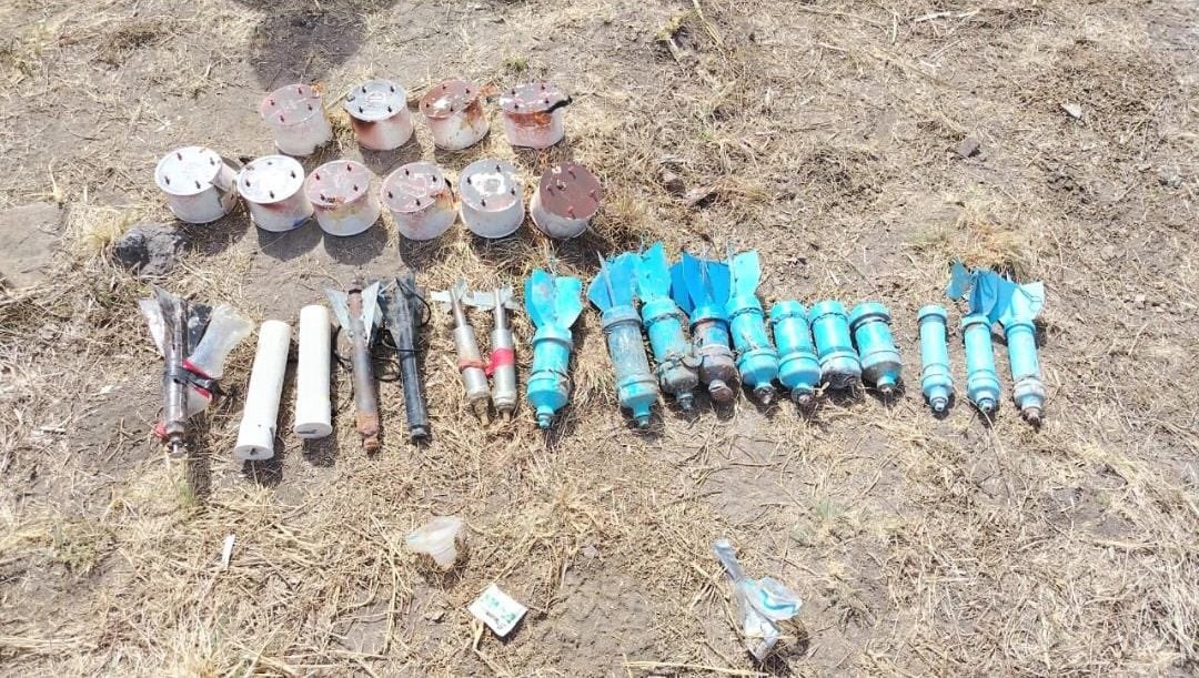 Son asegurados 32 artefactos explosivos caseros en Sinaloa