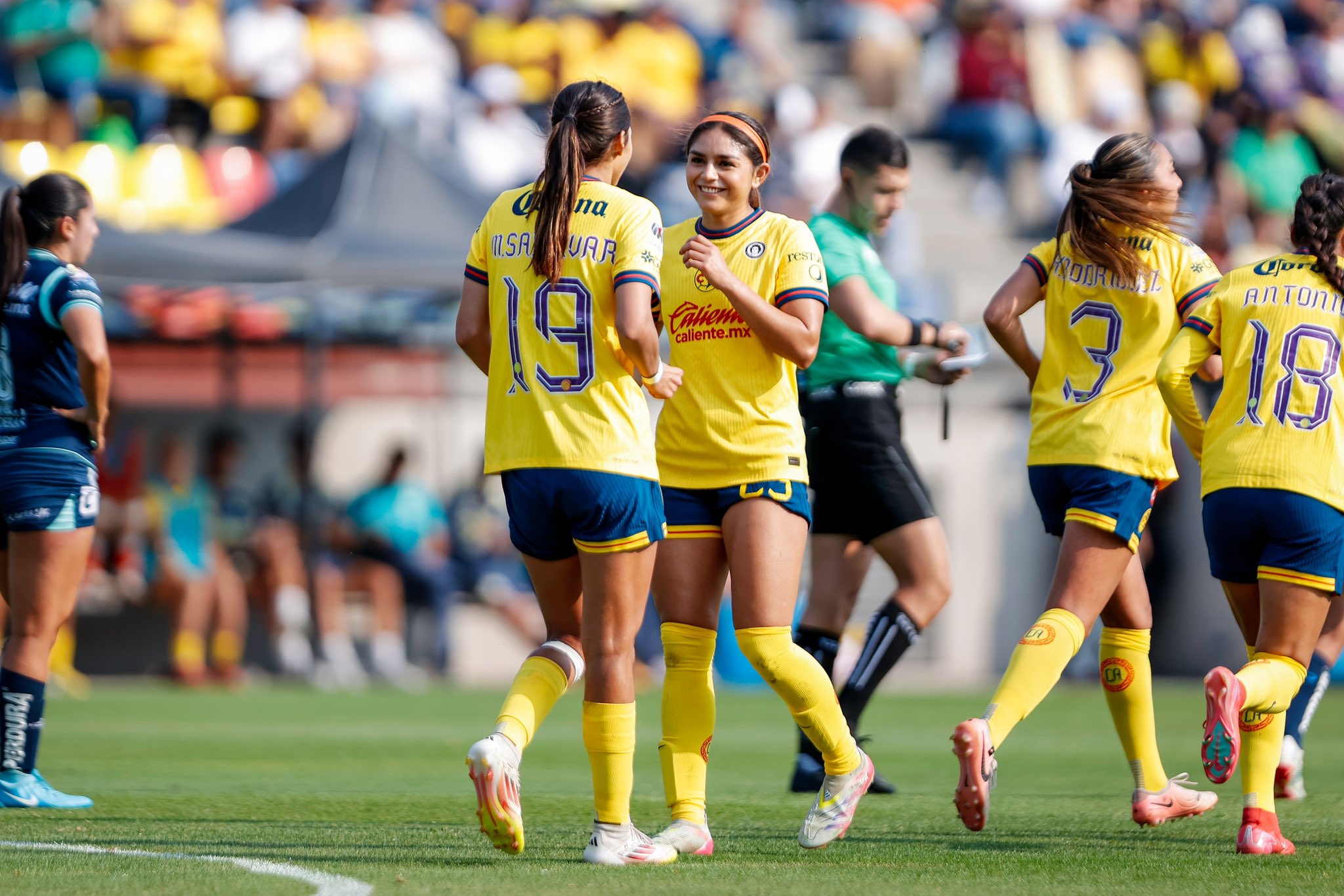 VIDEO América no tuvo piedad, golea 7-0 al Puebla