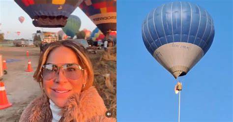 Aylín Mujica vivió de cerca el accidente del globo aeroestático en Teotihuacan