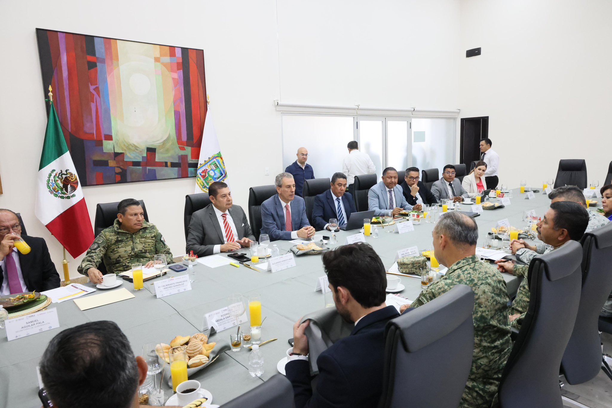 Armenta encabeza la Mesa de Coordinación para la Construcción de la Paz