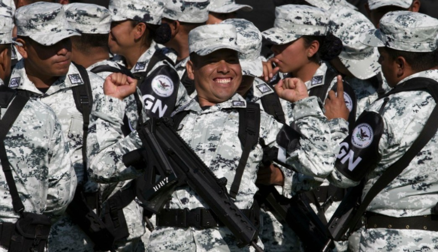 Guardia Nacional una simulación con carácter militar: Hope