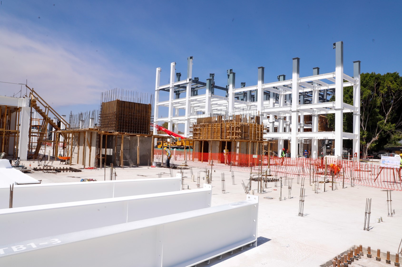 Hospital de San Alejandro por arriba del 70% de avance