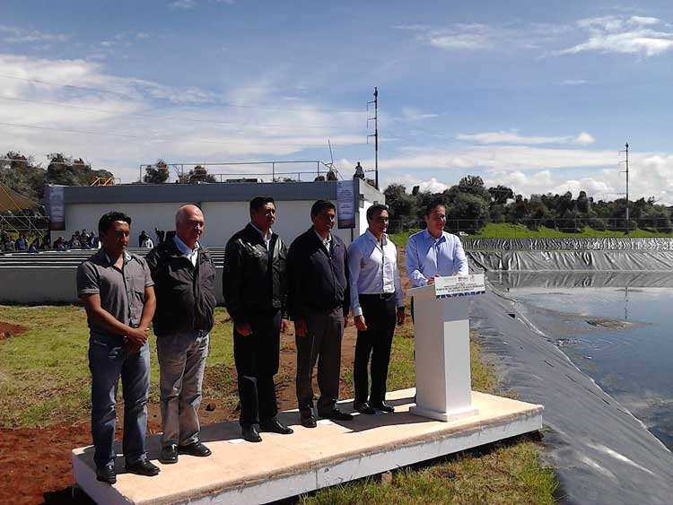 Moreno Valle pone en marcha planta de tratamiento en Huejotzingo