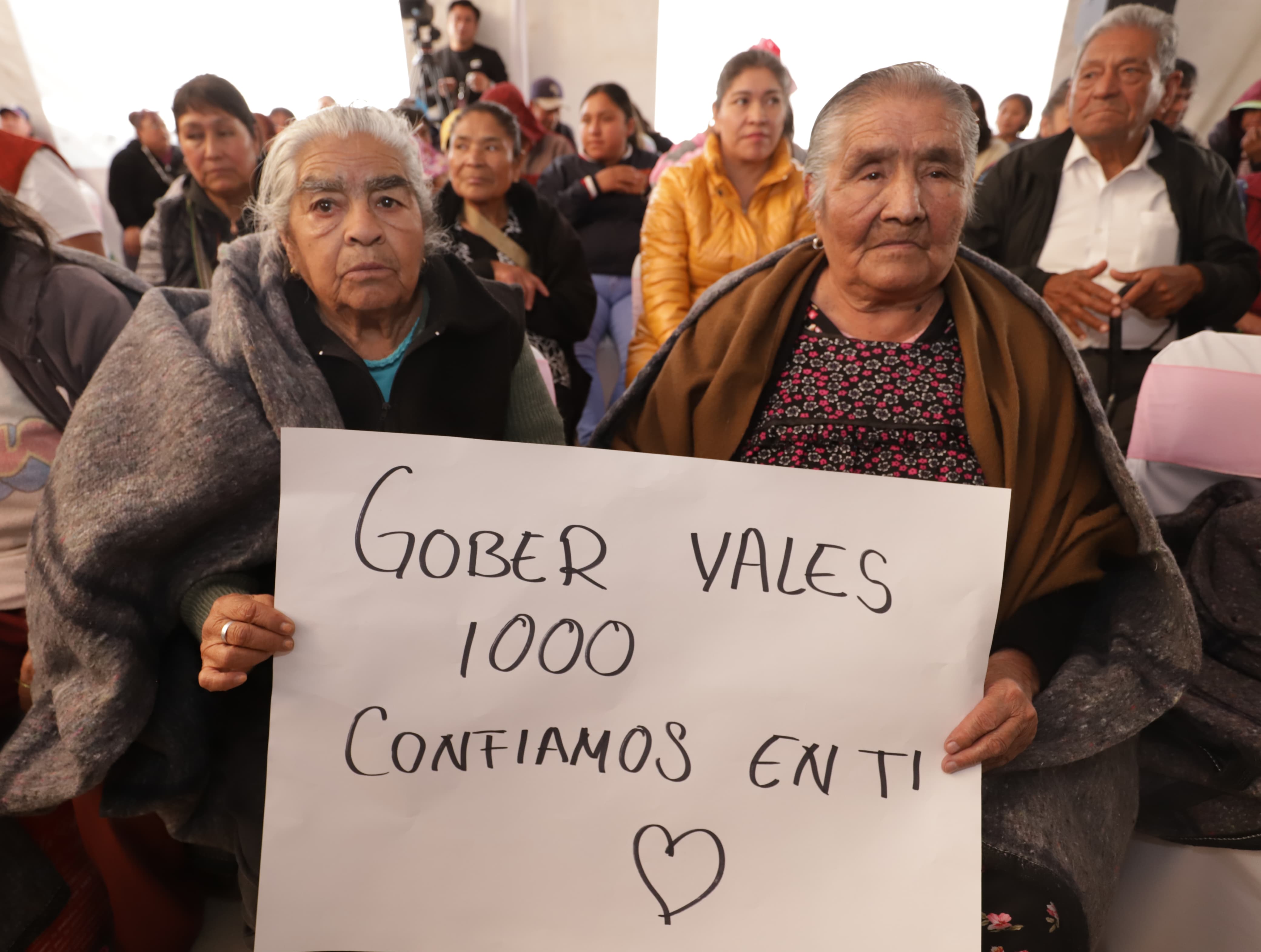 En temporada invernal, Armenta garantiza atención a menores y adultos mayores