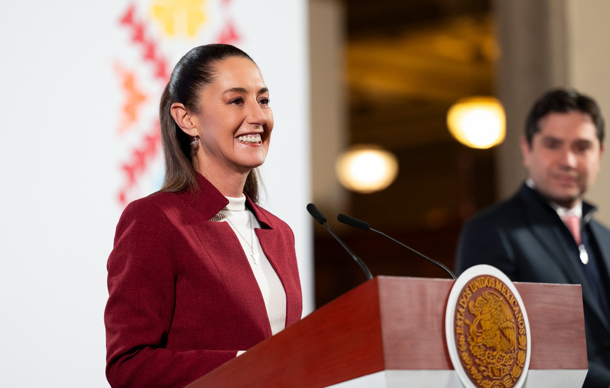 Respaldan gobernadores de Morena postura migratoria de Sheinbaum