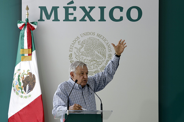 Le pide AMLO a la Guardia Nacional que cuiden más Puebla