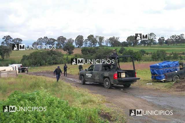 Nuevo golpe contra el huachicol en Texmelucan, aseguran 21 camionetas