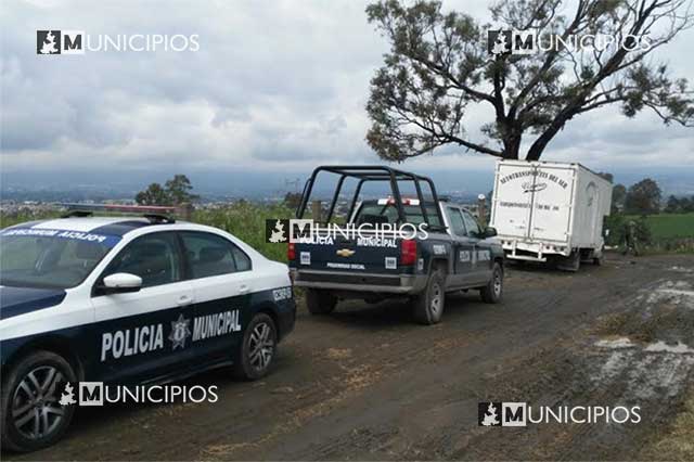 Nuevo golpe contra el huachicol en Texmelucan, aseguran 21 camionetas