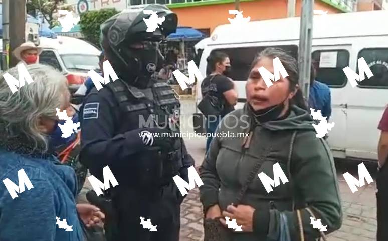 En pleno centro de Tehuacán golpean a señora y le quitan 5 mil pesos 