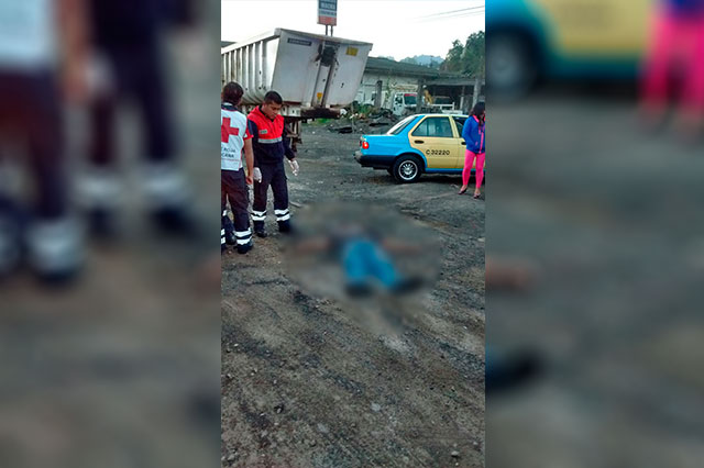 Muere de golpe en la cabeza un oficial de Huauchinango