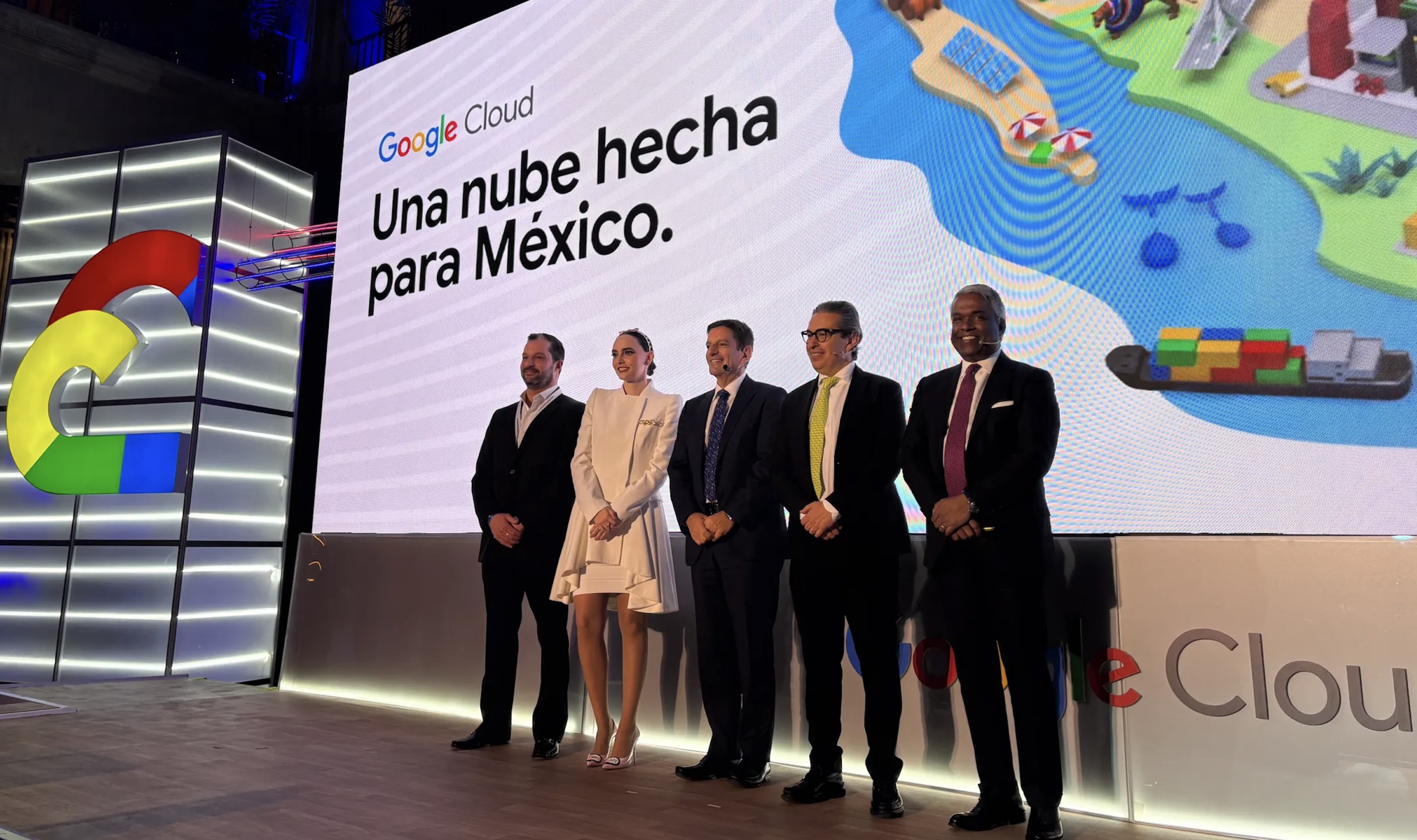 Google crea una nube para México