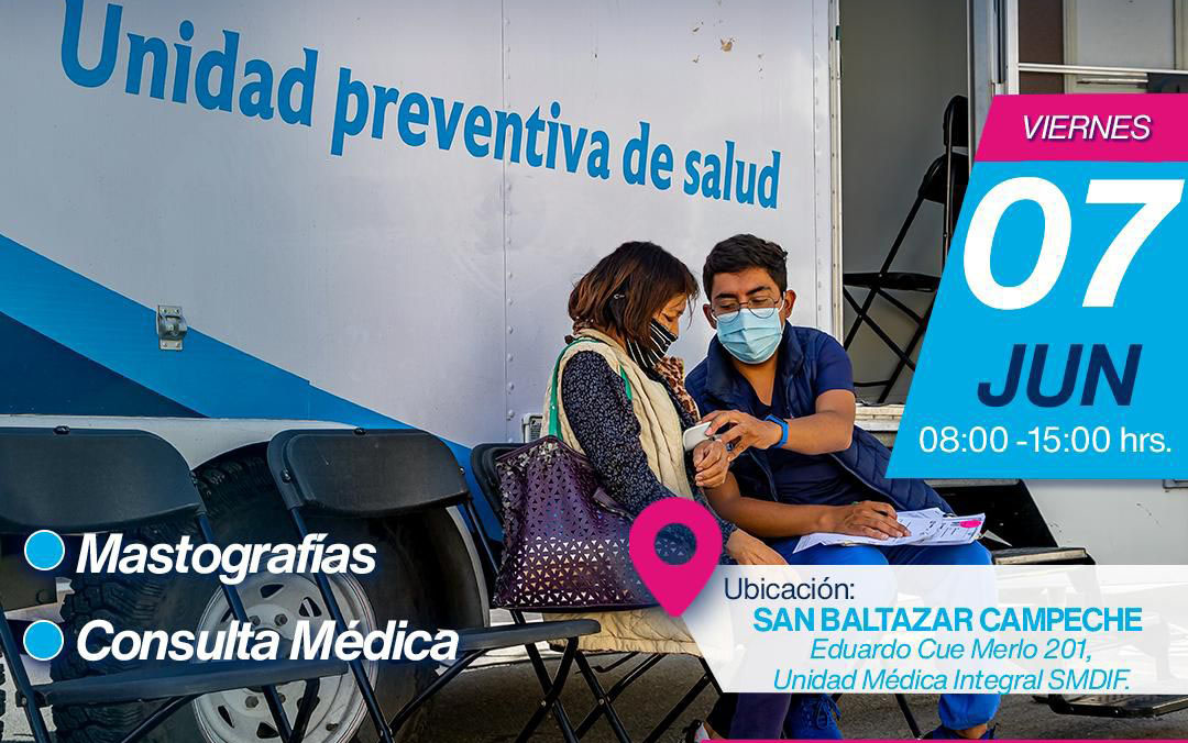 Brindan servicios médicos en San Francisco y San Baltazar Campeche