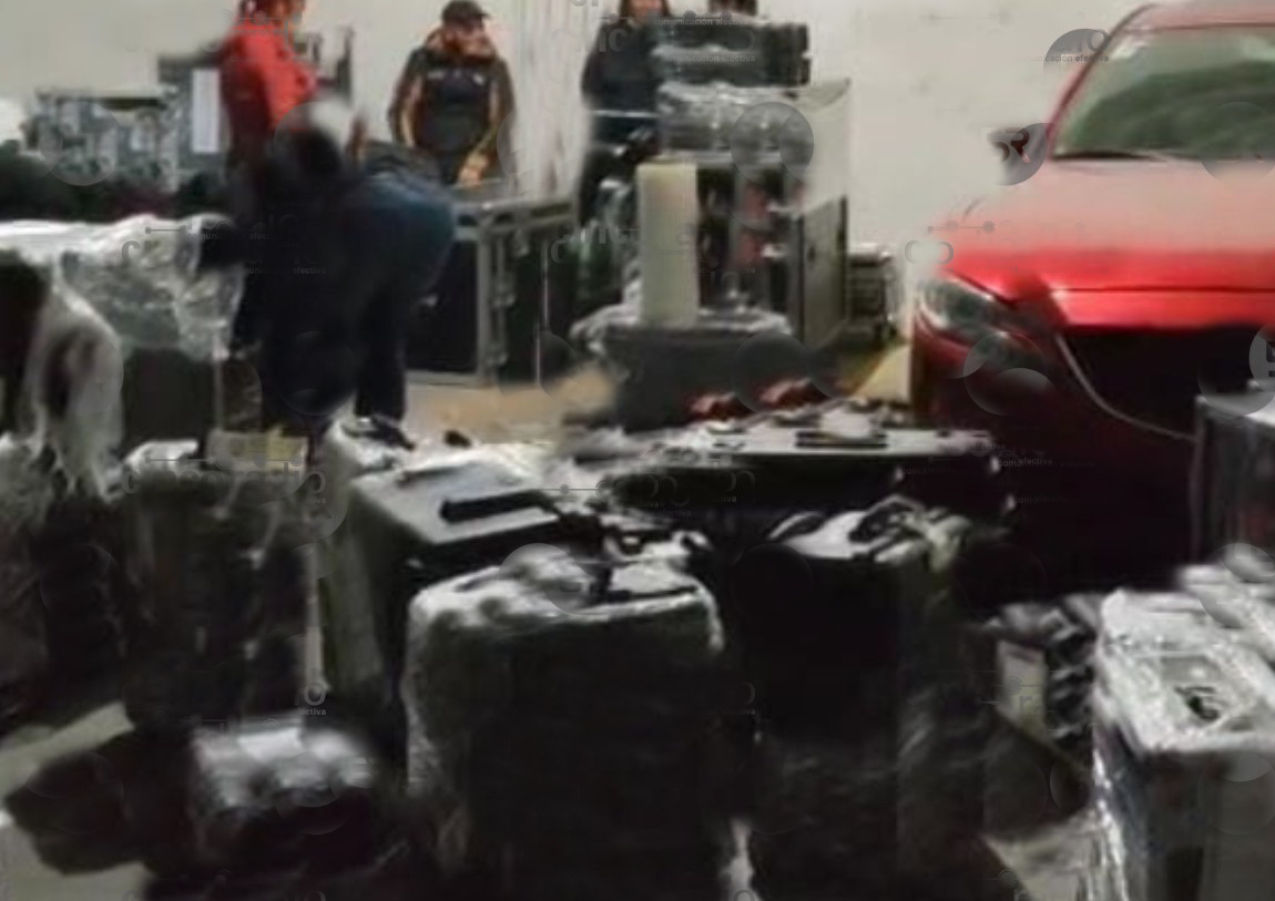 Recuperan instrumentos de Los Ángeles Azules tras asalto en Puebla