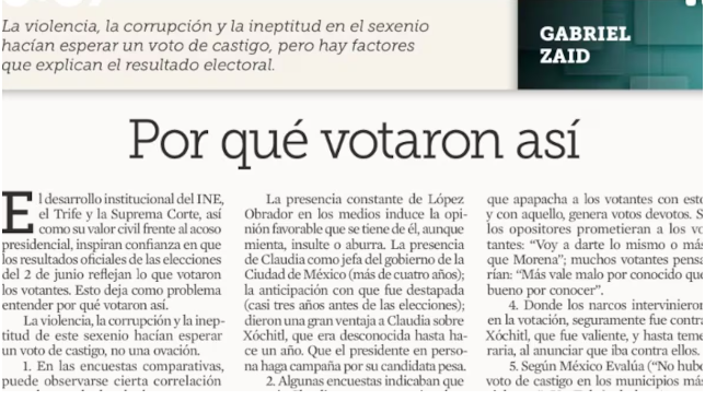 Gabriel Zaid no consultó a las divinidades griegas de las encuestas