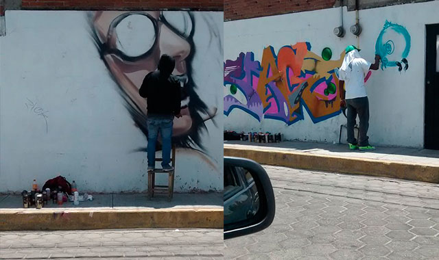 Se inconforma Barrio de Jesús por permisos de San Pedro para grafitis