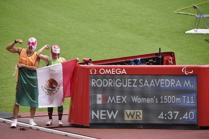 ¡Qué grandes! Paralímpicos ganan la medalla de oro 100 para México