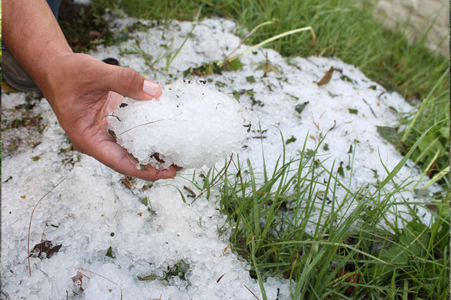 Lluvias fuertes y posible granizada prevén en Puebla, Chiapas e Hidalgo