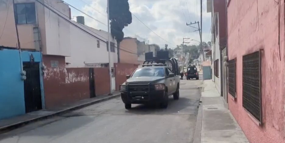 Se desata balacera en la colonia Cuauhtémoc en la ciudad de Puebla